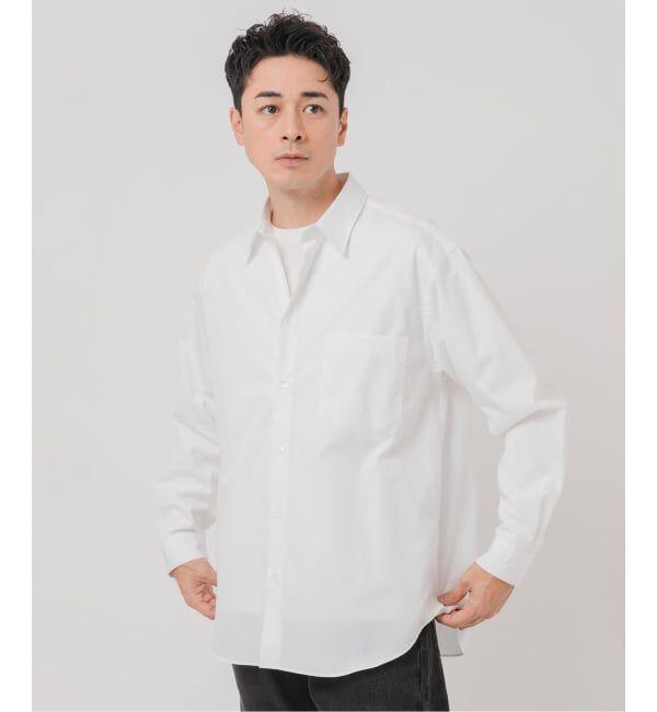 EDIFICE「JAPAN ポプリン レギュラーシャツ」|シャツ・ブラウス|