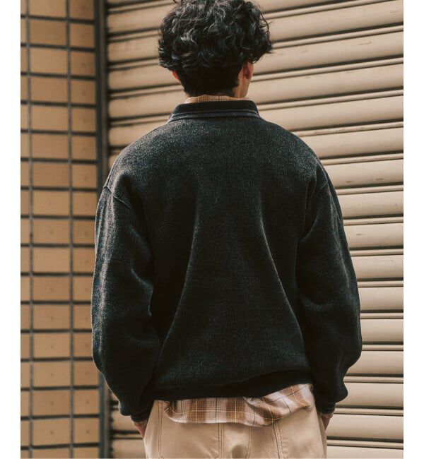 417 EDIFICE「モールニットポロシャツ」|ポロシャツ|