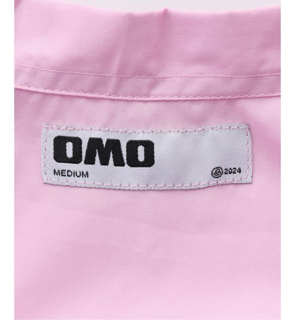 PULP「OMO / オーエムオー Ruched Long Sleeve Shirt in Pink」|シャツ・ブラウス|