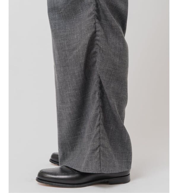 EDIFICE「《予約》GABRIELA COLL GARMENTS(ガブリエラコールガーメンツ) 別注 DRAPED TROUSERS」|スラックス|