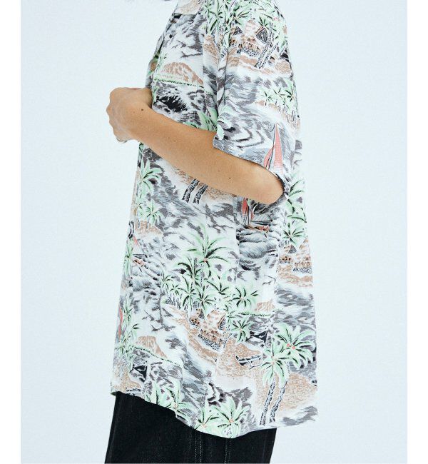 JOURNAL STANDARD「SUN SURF &times; JOURNAL STANDARD / 別注 アロハシャツ Palmtree &times; Wave」|シャツ・ブラウス|