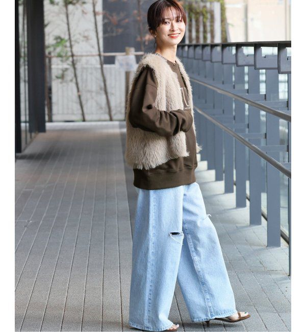 JOURNAL STANDARD relume「《2枚セット》3WAY Tシャツレイヤードスウェット」|スウェット・ジャージ|