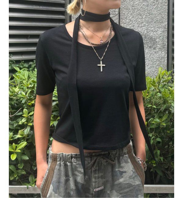 Oriens JOURNAL STANDARD「タイセットシアーTEE」|Tシャツ・カットソー|ブラック