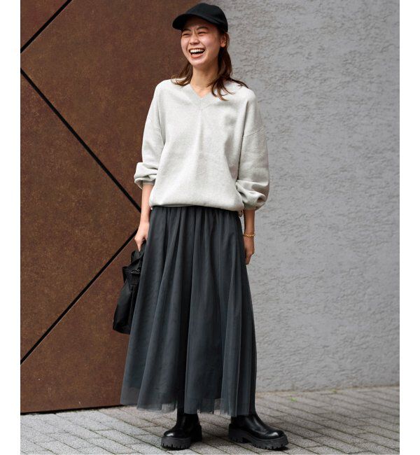 JOURNAL STANDARD relume「コットンフルニードルVネックプルオーバー」|ニット・セーター|