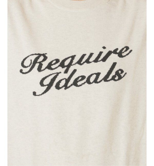 JOURNAL STANDARD relume「《追加2》コットンカシミヤロゴニット」|ニット・セーター|