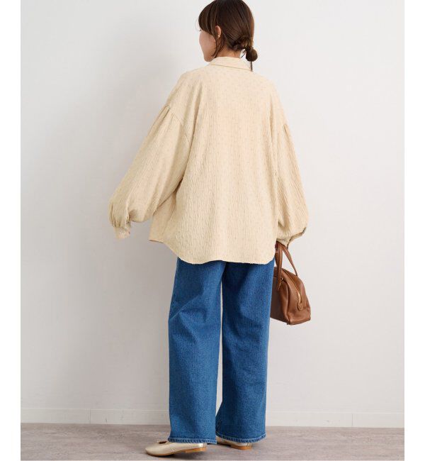 JOURNAL STANDARD relume「《追加》ドットジャガードブラウス」|シャツ・ブラウス|