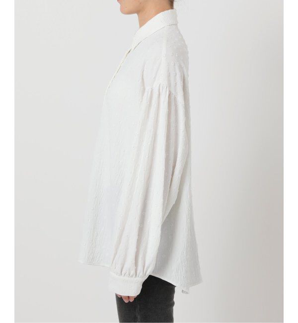 JOURNAL STANDARD relume「《追加》ドットジャガードブラウス」|シャツ・ブラウス|