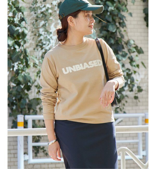 JOURNAL STANDARD「《追加6》UNBIASEDロングスリーブ Tシャツ」|Tシャツ・カットソー|ベージュ