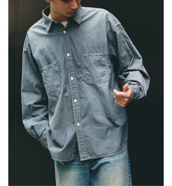JOURNAL STANDARD「ダンガリー ファットワークシャツ」|シャツ・ブラウス|