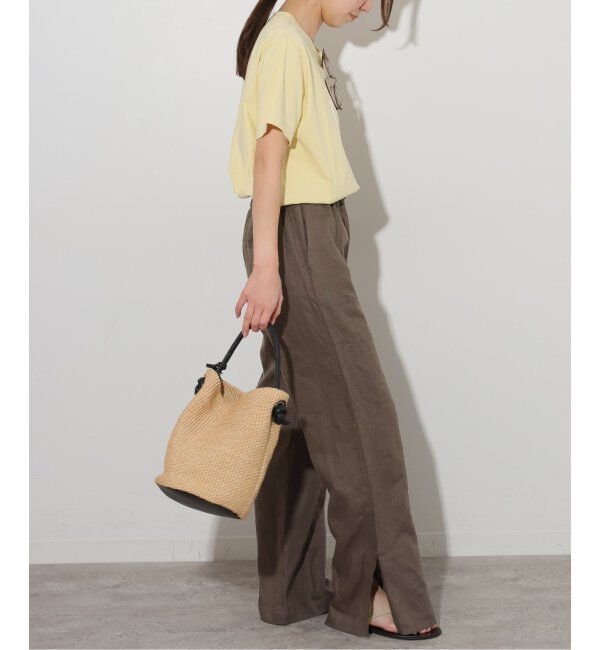 JOURNAL STANDARD relume「《追加》麻スリットイージーパンツ」|その他|