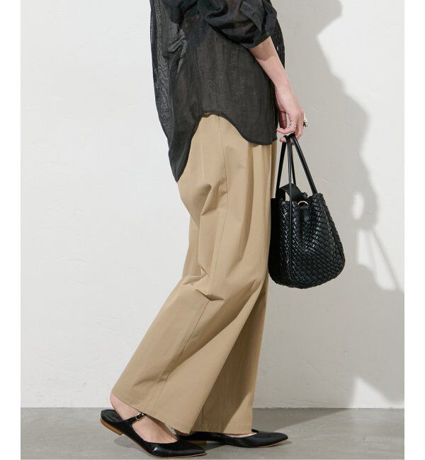 JOURNAL STANDARD「《追加3》【撥水/接触冷感/洗える/UVカット】リネンナイロンストレッチワイドパンツ」|その他|