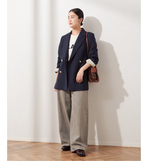 journal standard L'essage「【HAIKURE/ハイクル】BETHANY SL SOFT ECRU：デニム」|デニム|