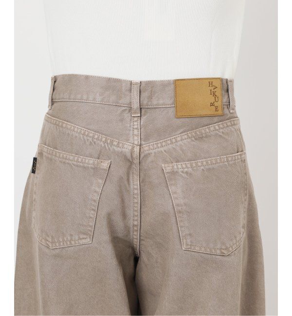 journal standard L'essage「【HAIKURE/ハイクル】BETHANY SL SOFT ECRU：デニム」|デニム|