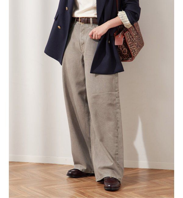 journal standard L'essage「【HAIKURE/ハイクル】BETHANY SL SOFT ECRU：デニム」|デニム|