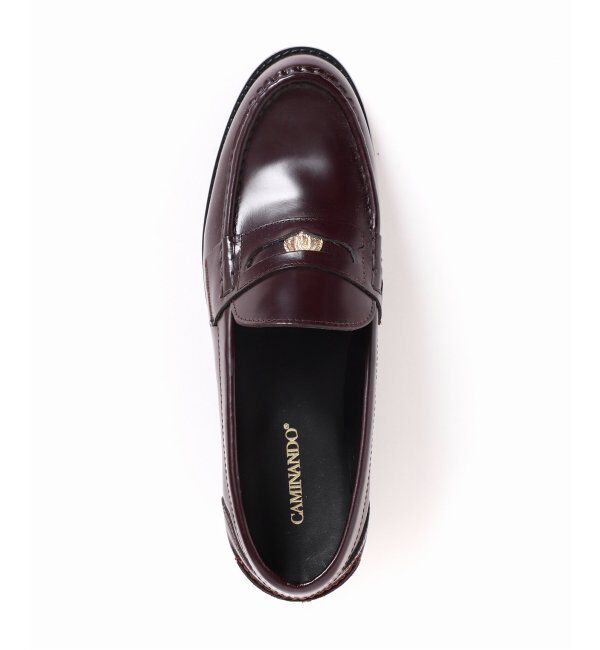 journal standard L'essage「《別注》【CAMINANDO/カミナンド】ALMOND TOE PENNY LOAFER：ローファー」|ローファー|