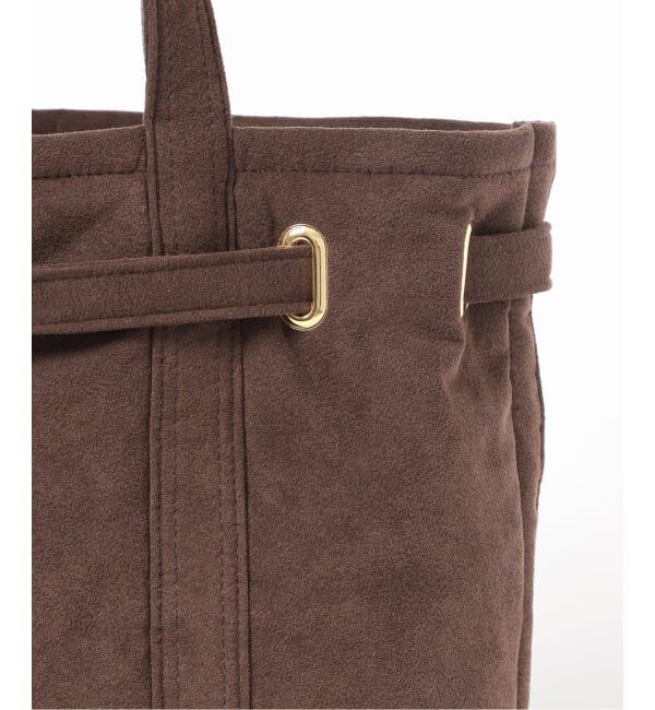 journal standard L'essage「別注【SITA PARANTICA】スエードライクチャームツキトートM」|トートバッグ|