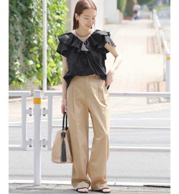 JOURNAL STANDARD relume「《WEB限定追加2》フリルプルオーバー」|Tシャツ・カットソー|