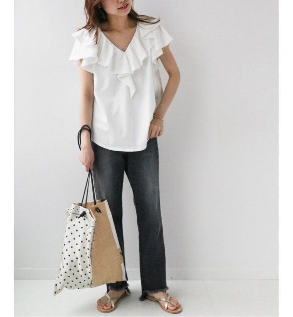 JOURNAL STANDARD relume「《WEB限定追加2》フリルプルオーバー」|Tシャツ・カットソー|