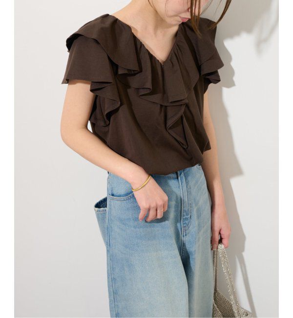 JOURNAL STANDARD relume「《WEB限定追加2》フリルプルオーバー」|Tシャツ・カットソー|