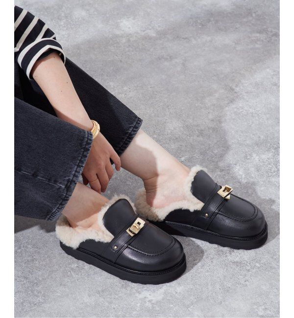 journal standard L'essage「【CAMINANDO/カミナンド】SHEARING BACKLE SANDALS：サンダル」|サンダル|