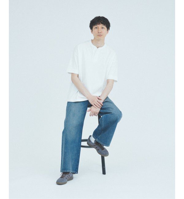 JOURNAL STANDARD「Healthknit / ヘルスニット 別注 ヘンリー ネック Tシャツ」|Tシャツ・カットソー|