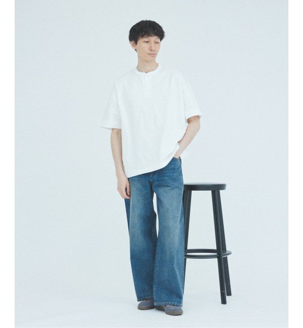 JOURNAL STANDARD「Healthknit / ヘルスニット 別注 ヘンリー ネック Tシャツ」|Tシャツ・カットソー|