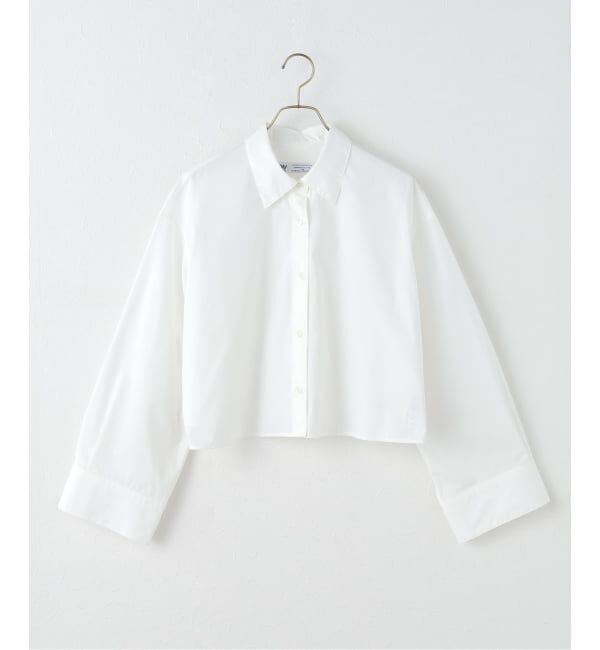 JOURNAL STANDARD「コンパクトコットン クロップドシャツ」|シャツ・ブラウス|ホワイト