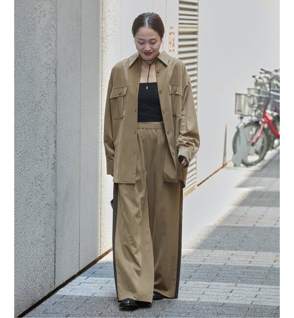 JOURNAL STANDARD「Vintage Twill BK Slit シャツ」|シャツ・ブラウス|