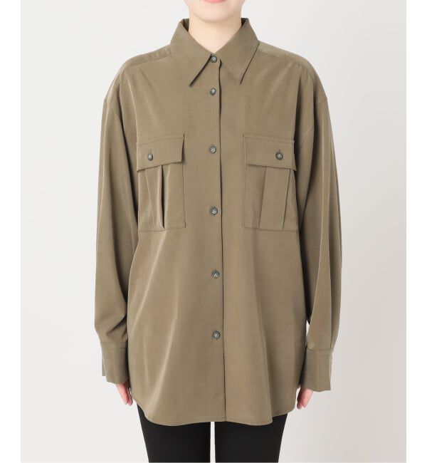 JOURNAL STANDARD「Vintage Twill BK Slit シャツ」|シャツ・ブラウス|