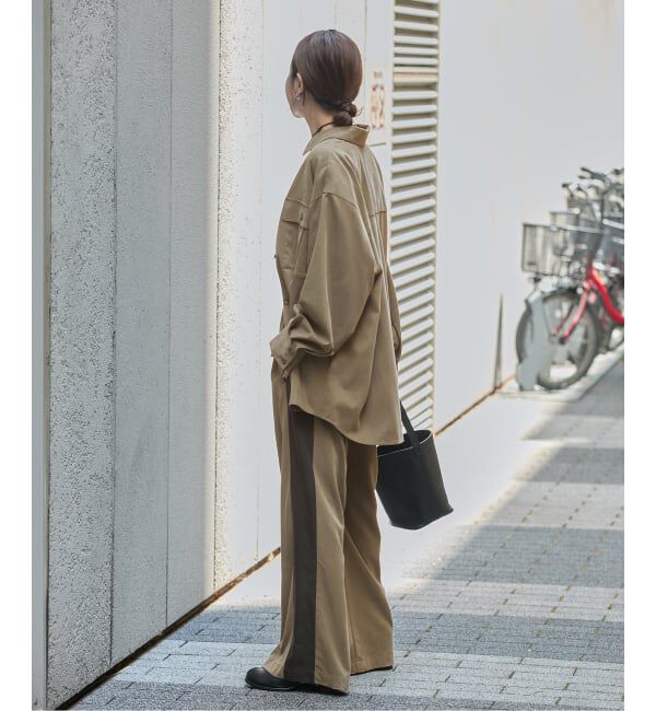 JOURNAL STANDARD「Vintage Twill BK Slit シャツ」|シャツ・ブラウス|