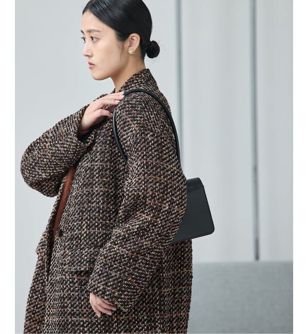 journal standard L'essage「《追加》SUPER140S/GIOLICA コクーンコート」|ノーカラーコート|