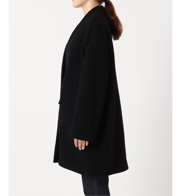 journal standard L'essage「《追加》SUPER140S/GIOLICA コクーンコート」|ノーカラーコート|