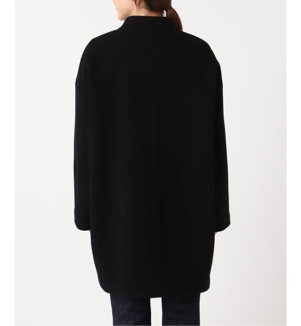 journal standard L'essage「《追加》SUPER140S/GIOLICA コクーンコート」|ノーカラーコート|