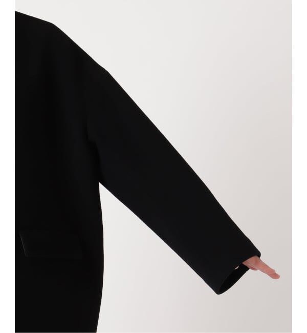 journal standard L'essage「《追加》SUPER140S/GIOLICA コクーンコート」|ノーカラーコート|