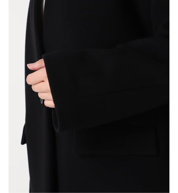 journal standard L'essage「《追加》SUPER140S/GIOLICA コクーンコート」|ノーカラーコート|