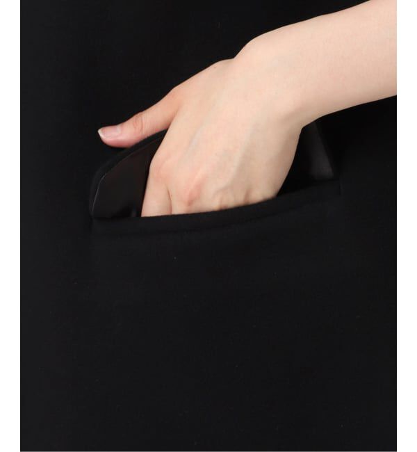 journal standard L'essage「《追加》SUPER140S/GIOLICA コクーンコート」|ノーカラーコート|