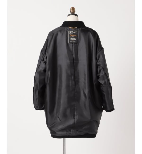 journal standard L'essage「《追加》SUPER140S/GIOLICA コクーンコート」|ノーカラーコート|