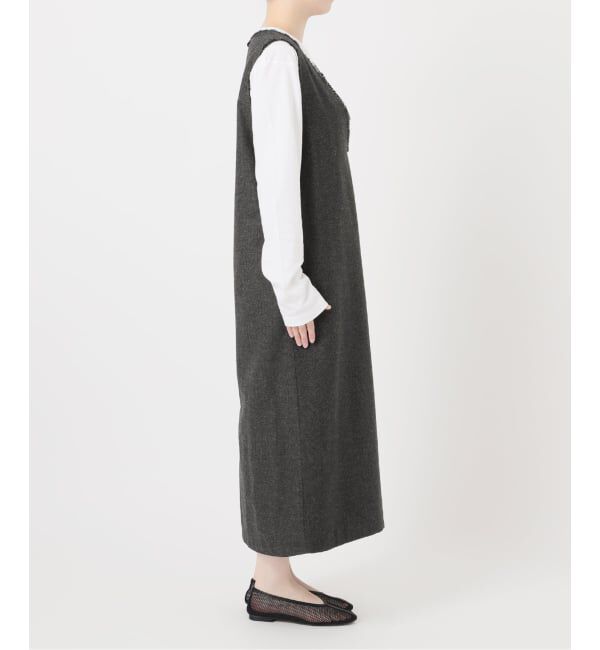 JOURNAL STANDARD relume「ヘリンボンジャンパースカート」|ワンピース|