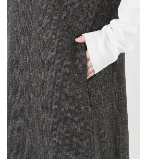 JOURNAL STANDARD relume「ヘリンボンジャンパースカート」|ワンピース|