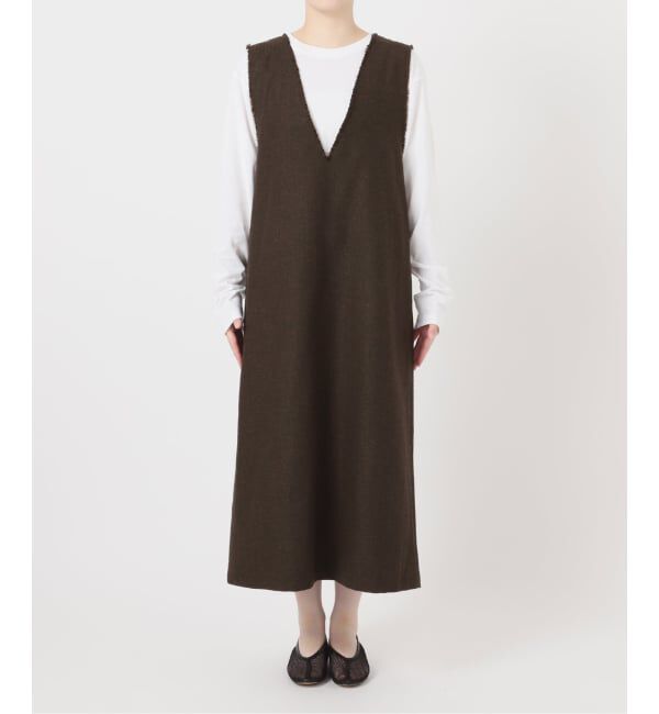 JOURNAL STANDARD relume「ヘリンボンジャンパースカート」|ワンピース|