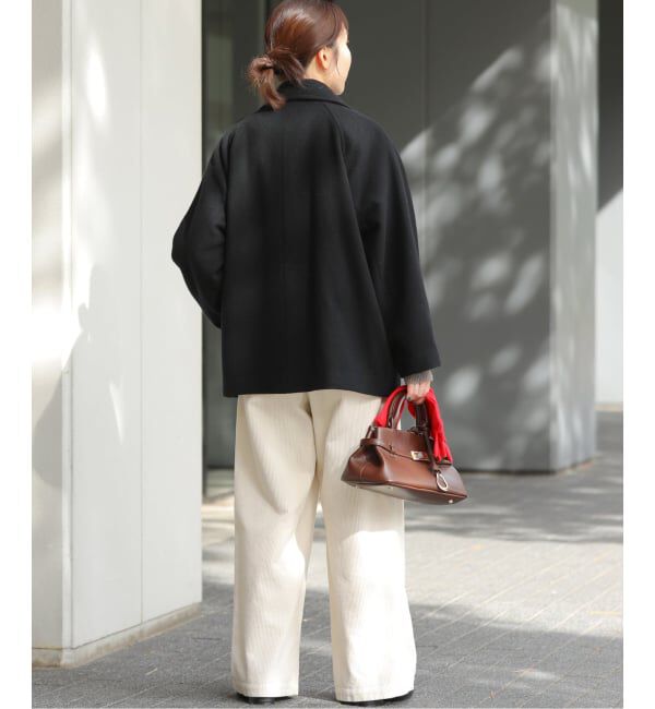 WEB限定》尾州ウールショートPコート（JOURNAL STANDARD relume