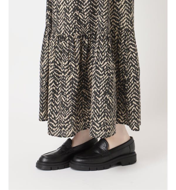 JOURNAL STANDARD「《WEB限定追加》ランダムヘリンボーンプリントワンピース」|ワンピース|