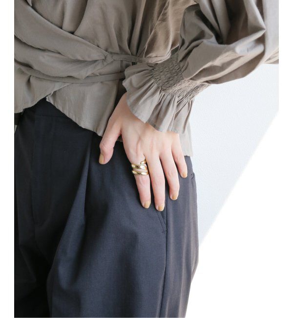 JOURNAL STANDARD「【PHILIPPE AUDIBERT】Paige ring brass gold」|リング|