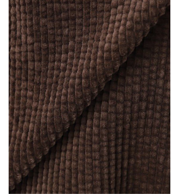 journal standard L'essage「【GANNI/ガニー】 Seersucker Corduroy V-neck Mini Dr」|ワンピース|