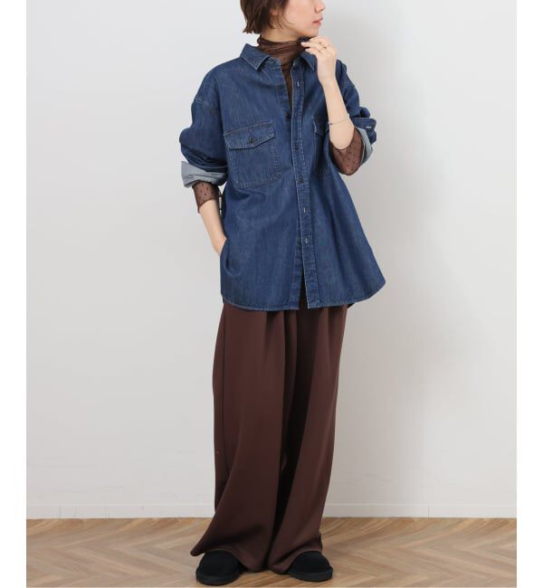 JOURNAL STANDARD relume「《追加》チュールドットハイネック」|Tシャツ・カットソー|