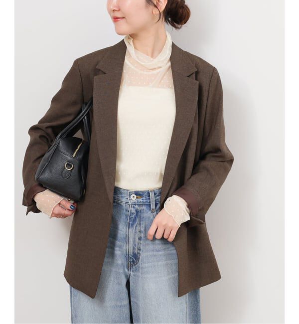 JOURNAL STANDARD relume「《追加》チュールドットハイネック」|Tシャツ・カットソー|