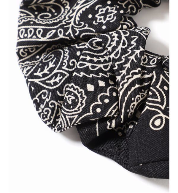 journal standard L'essage「《追加予約》【AENEIS/エネス】MINIMAL BANDANA SILK SCRUNCHIE：シュシュ」|その他|