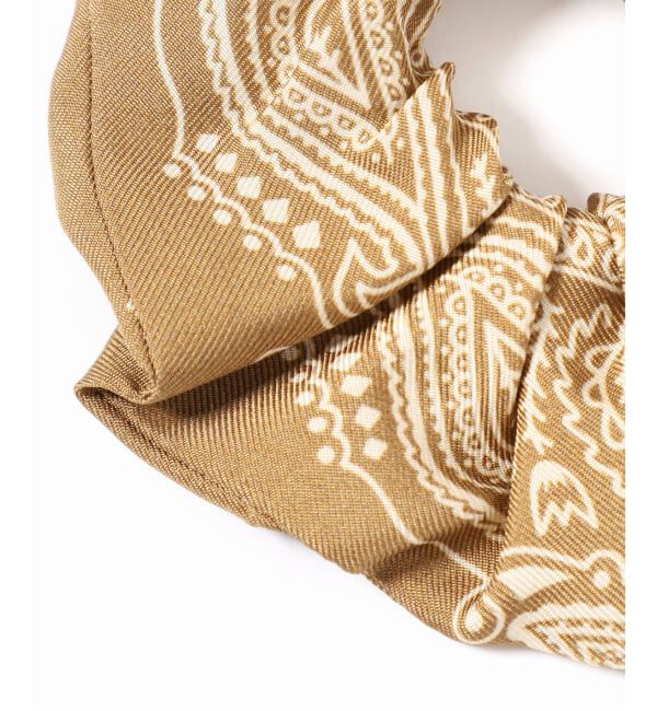 journal standard L'essage「《追加予約》【AENEIS/エネス】MINIMAL BANDANA SILK SCRUNCHIE：シュシュ」|その他|