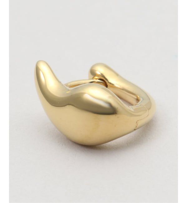 journal standard L'essage「【MARIA BLACK/マリアブラック】 Sagene Trail Huggie Gold LEFT：ピアス」|ピアス|