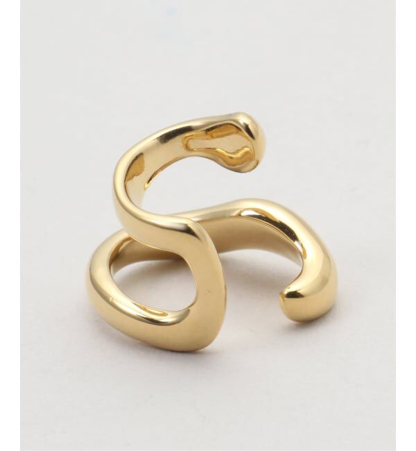 journal standard L'essage「【MARIA BLACK/マリアブラック】 Ear Cuff Goldplated Silver：イヤーカフ」|イヤーカフ|